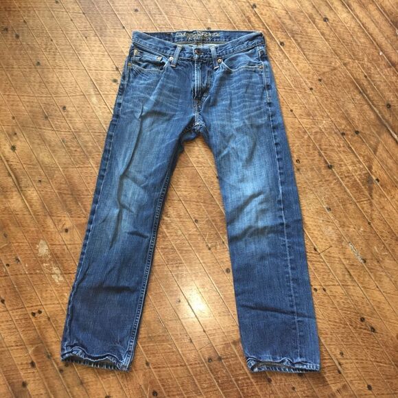 American Eagle slim straight 28x28 distressed jeans - Picture 1 of 3